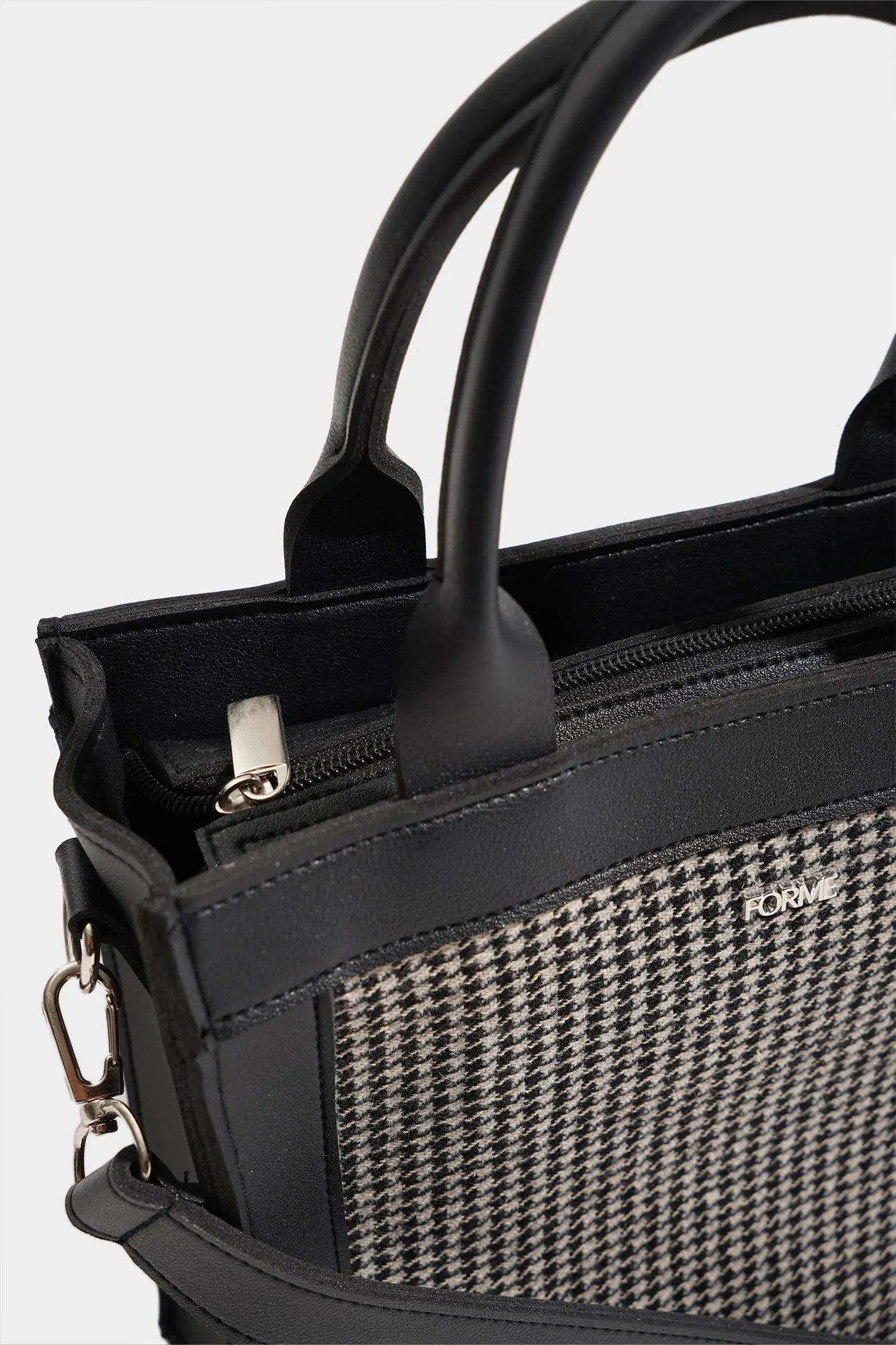 Houndstooth Sling Bag