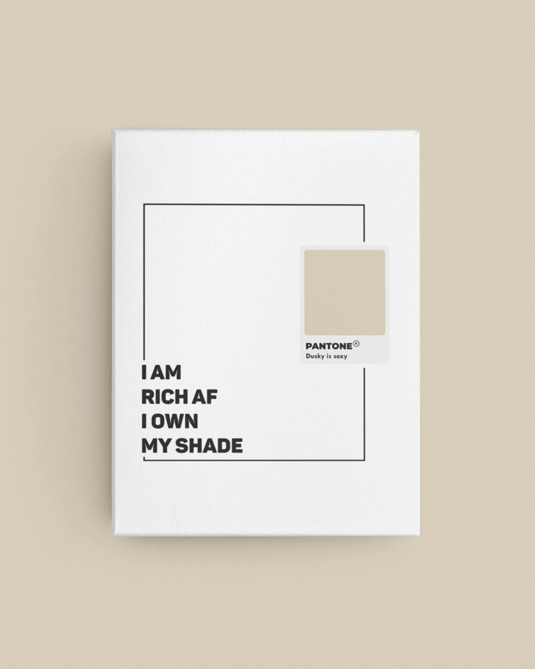 I own my shade canvas