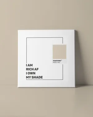 I own my shade canvas