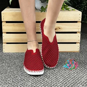 Ilse Jacobsen Flats - Deep Red