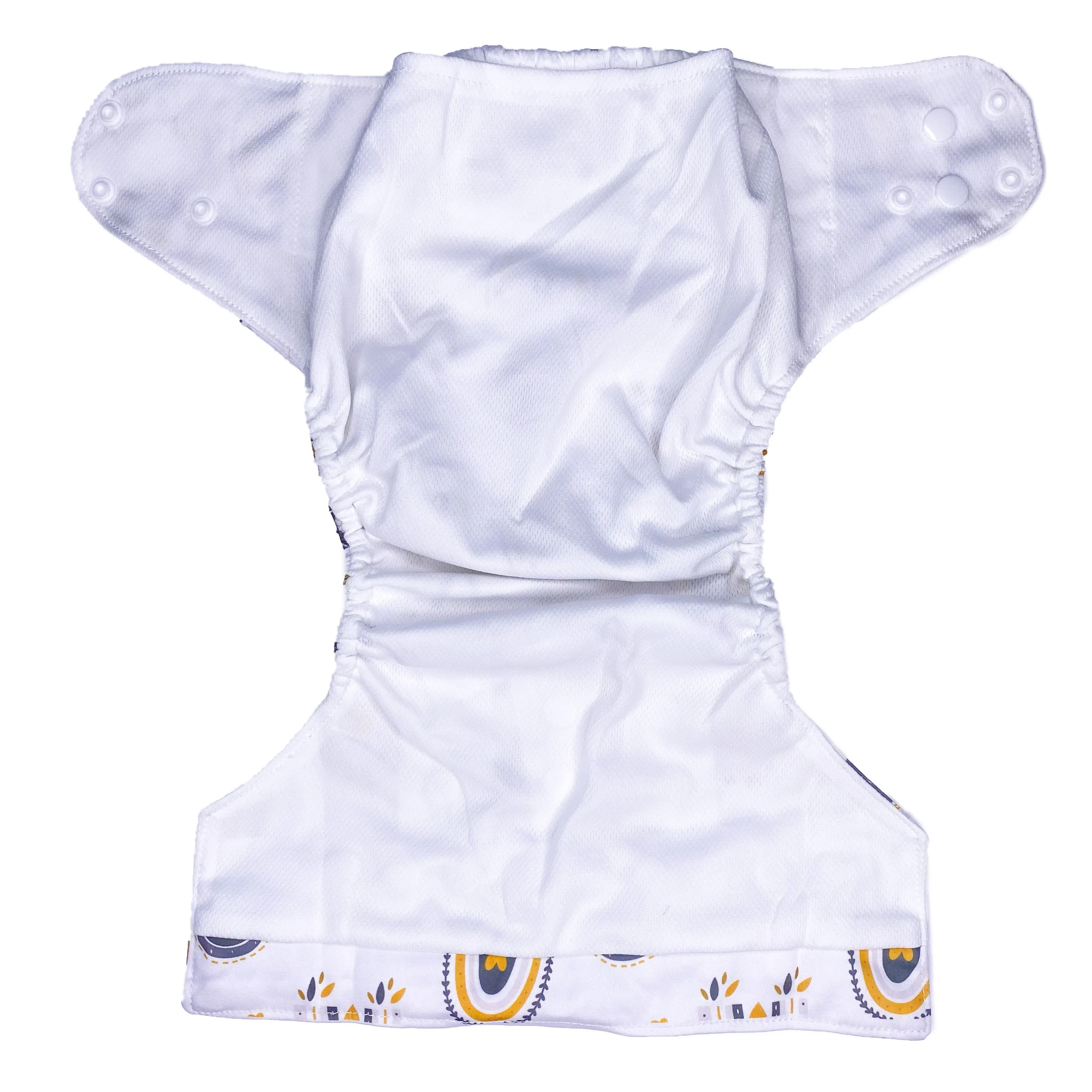 IN-STOCK Forever My Babies Cloth Diaper - Boho Rainbows (Upright Print on Front & Back)