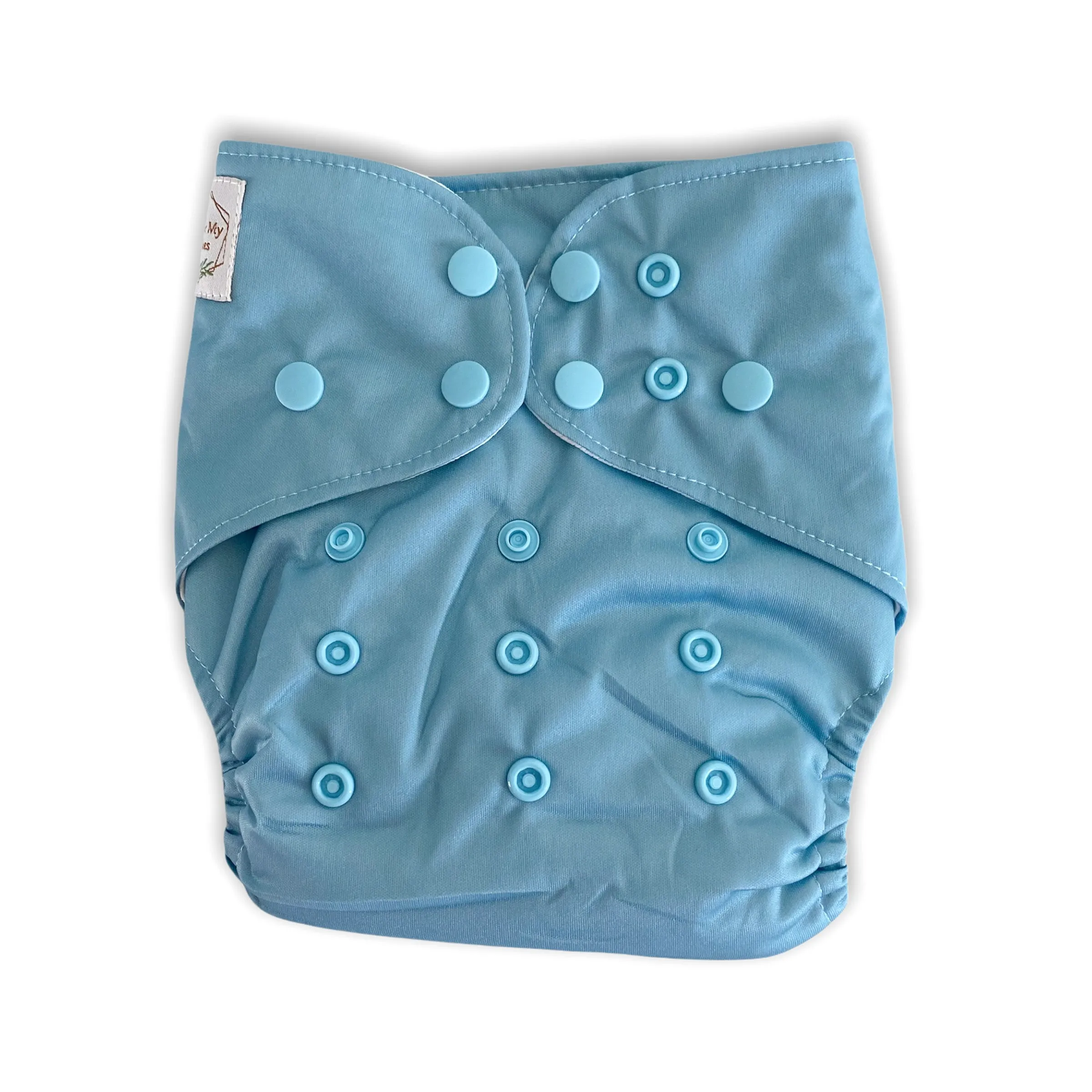 IN-STOCK Forever My Babies Cloth Diaper - Ocean Spray Solid Color