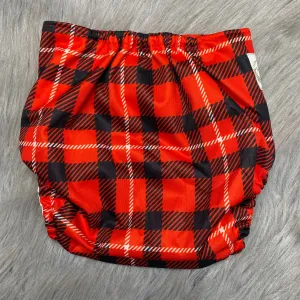 IN-STOCK Forever My Babies Cloth Diaper - Red Plaid