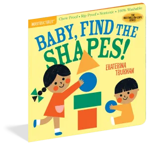 Indestructibles Book - Baby, Find the Shapes!