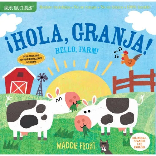 Indestructibles Book - Hola, granja! / Hello, Farm!
