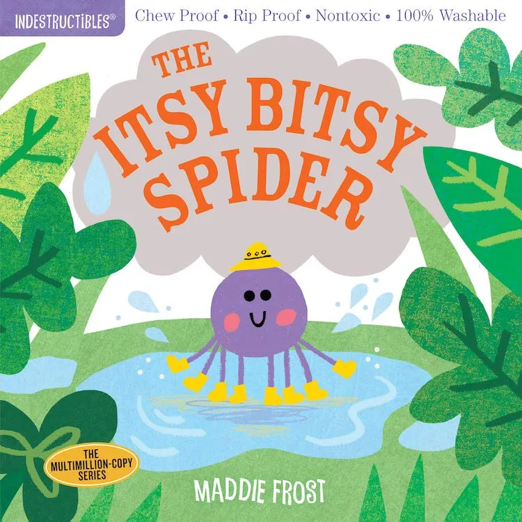 Indestructibles Book - Itsy Bitsy Spider