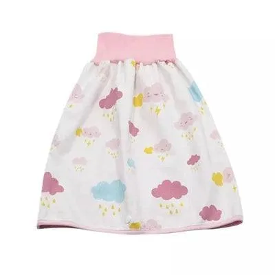 Infant Waterproof Diaper Skirt Washable Reusable Urine Pad Shorts