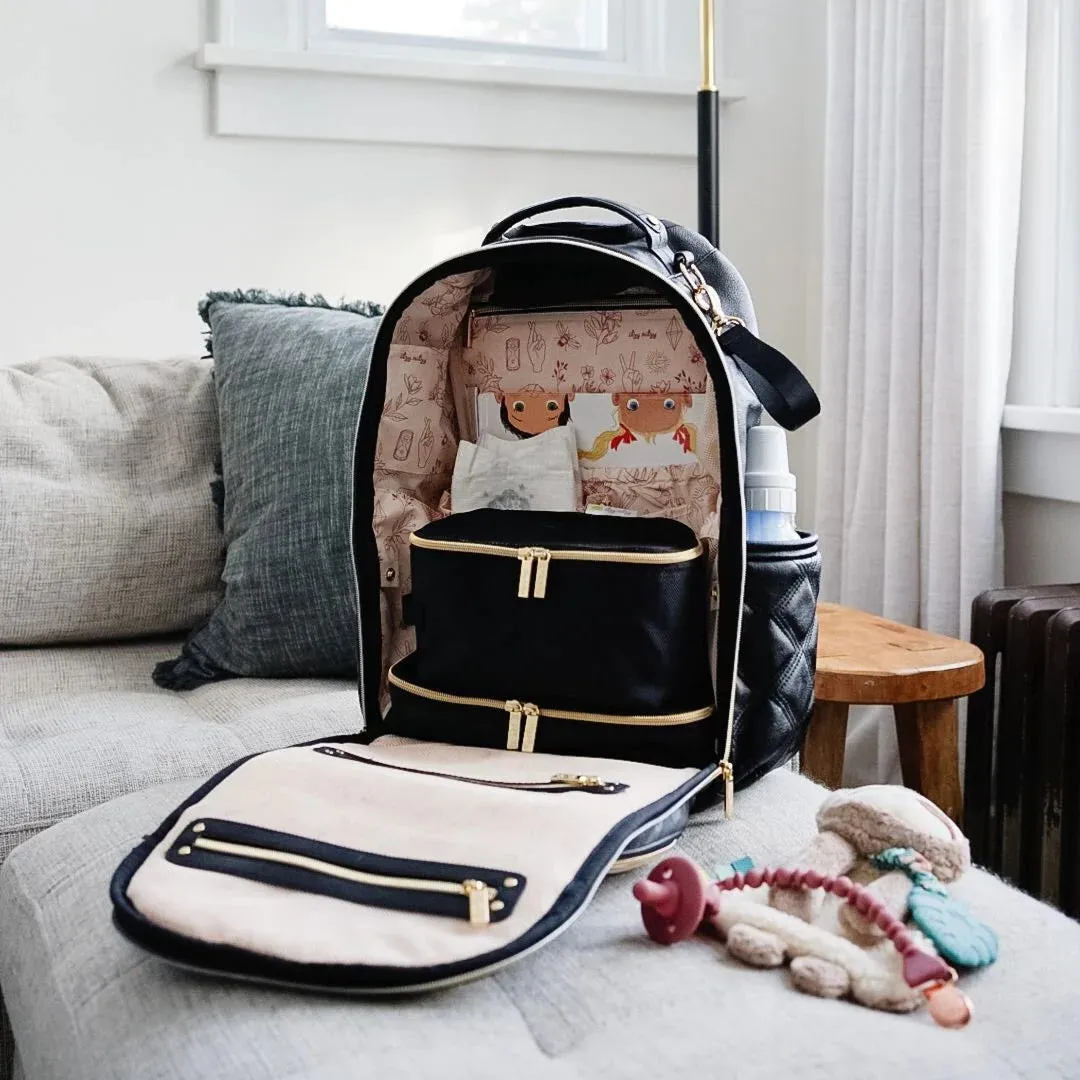 Itzy Ritzy - Boss Plus Diaper Bag Backpack - Mystic