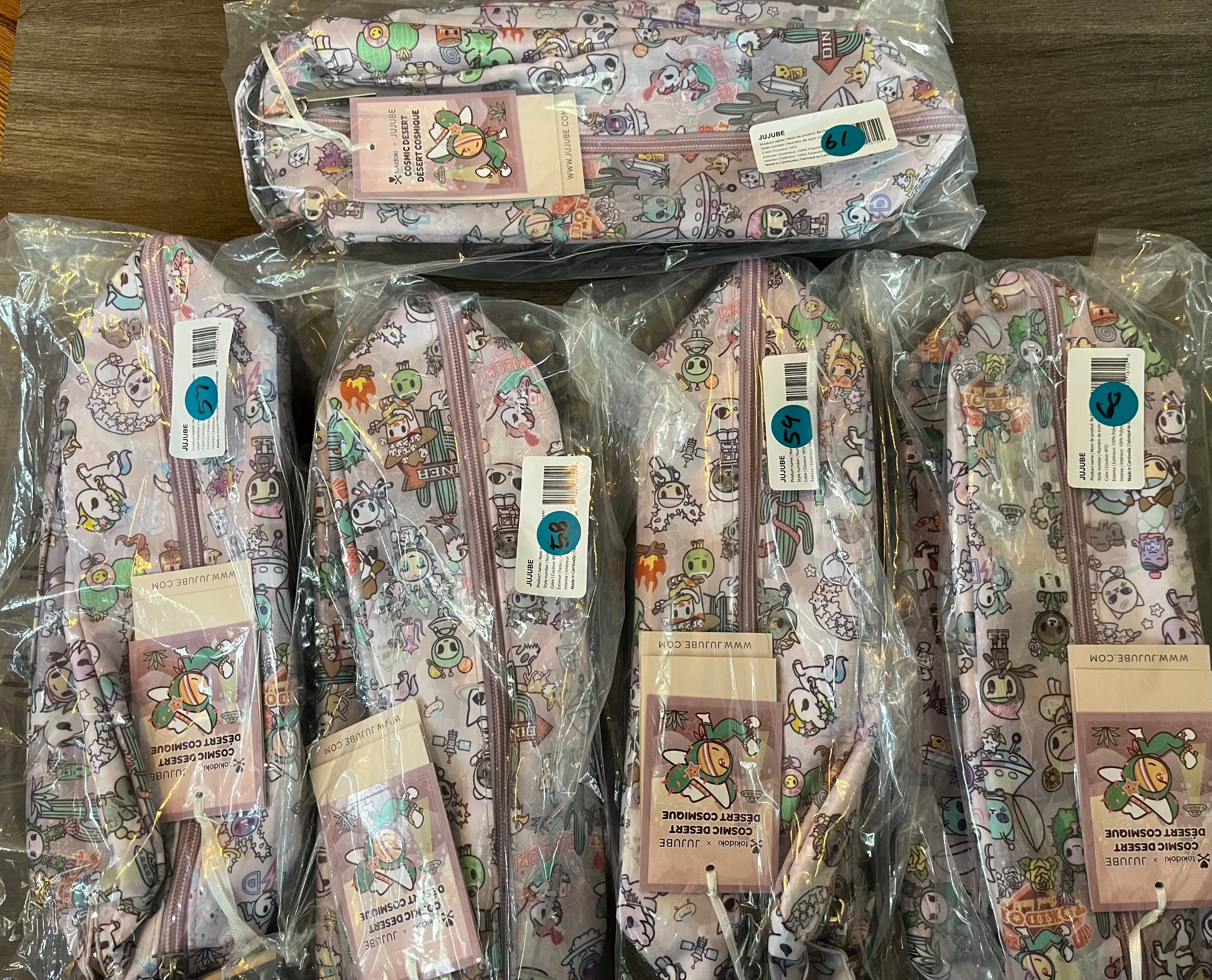 Jujube x Toki Doki Be Dapper Bag in Cosmic Desert