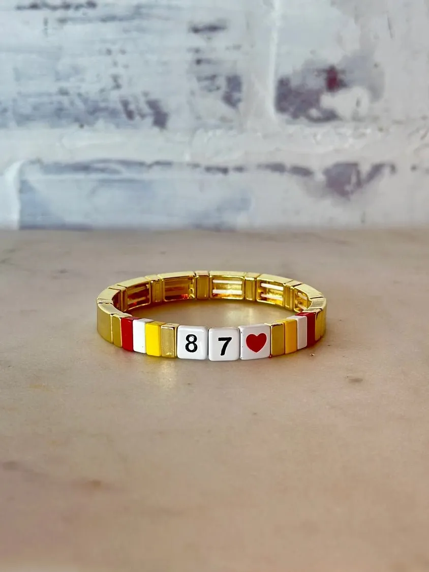 Kansas City Tile Bracelet 87