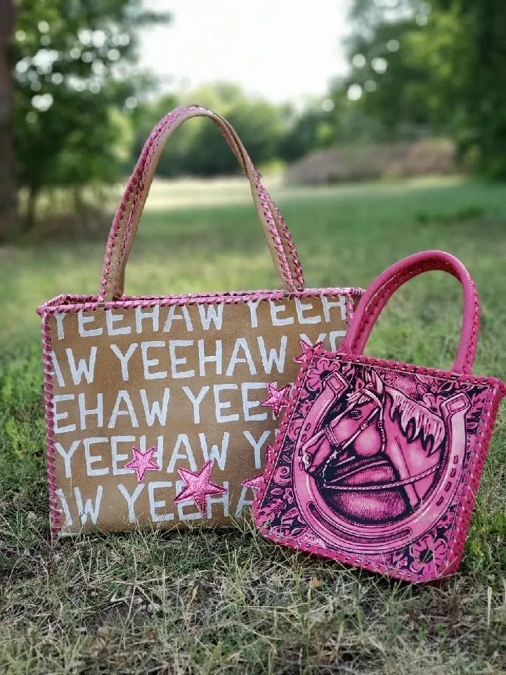 KurtMen YeeHaw Wide Box Tote