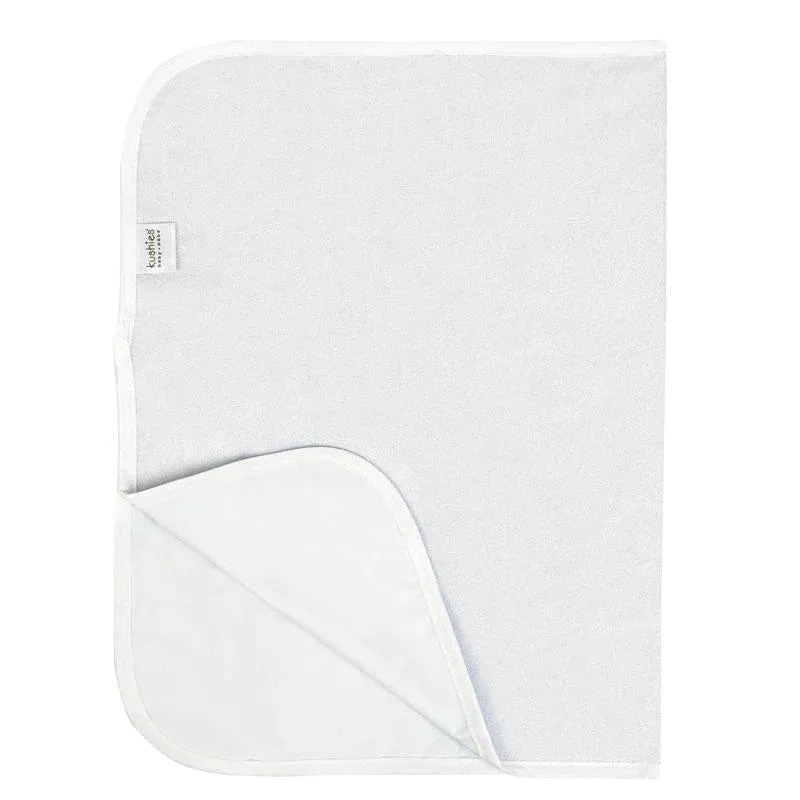 Kushies Deluxe Waterproof Portable Changing Pad - White