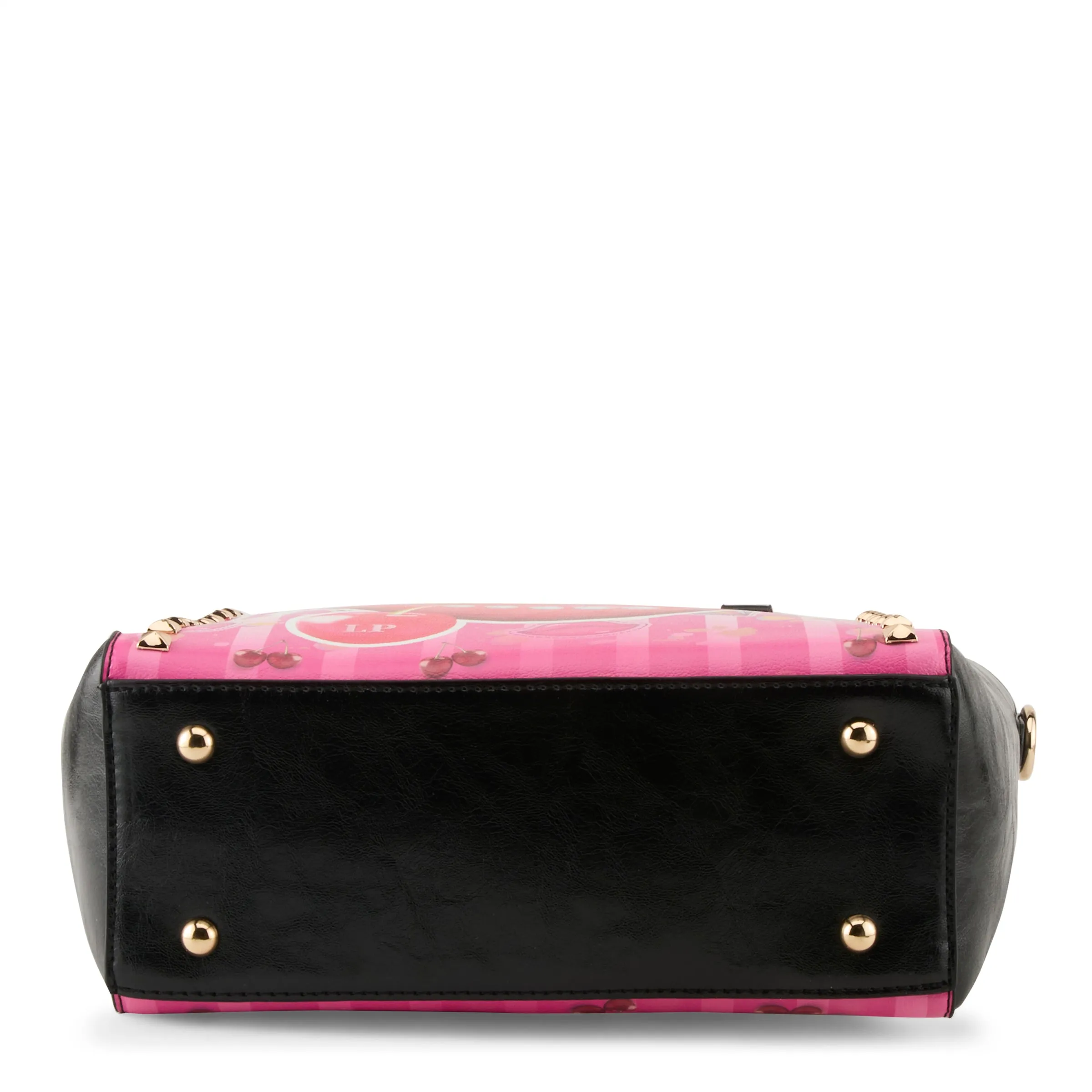 La Philipe Juicy Lips Handbag Satchel Women’s Pu Leather Pink Lp1022 18