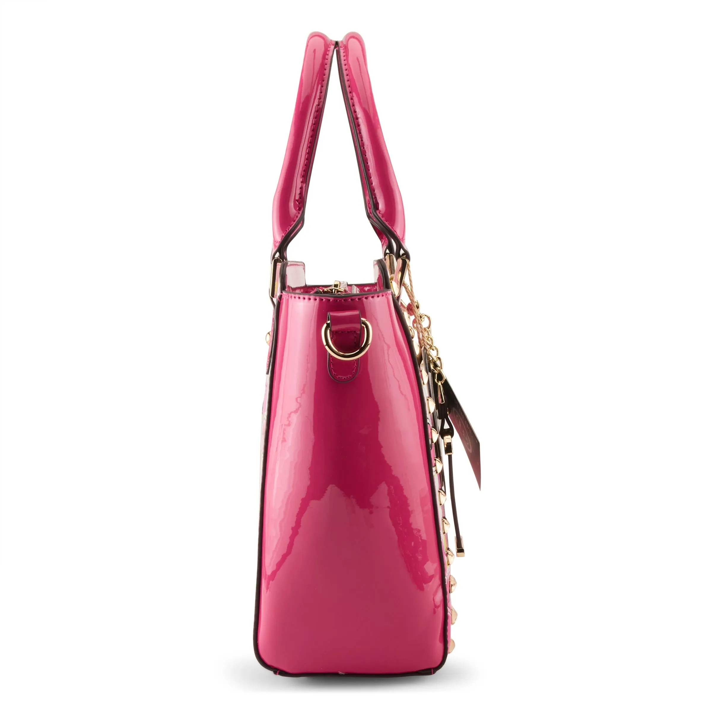 La Philipe Juicy Lips Handbag Satchel Women’s Pu Leather Pink Lp1022 18