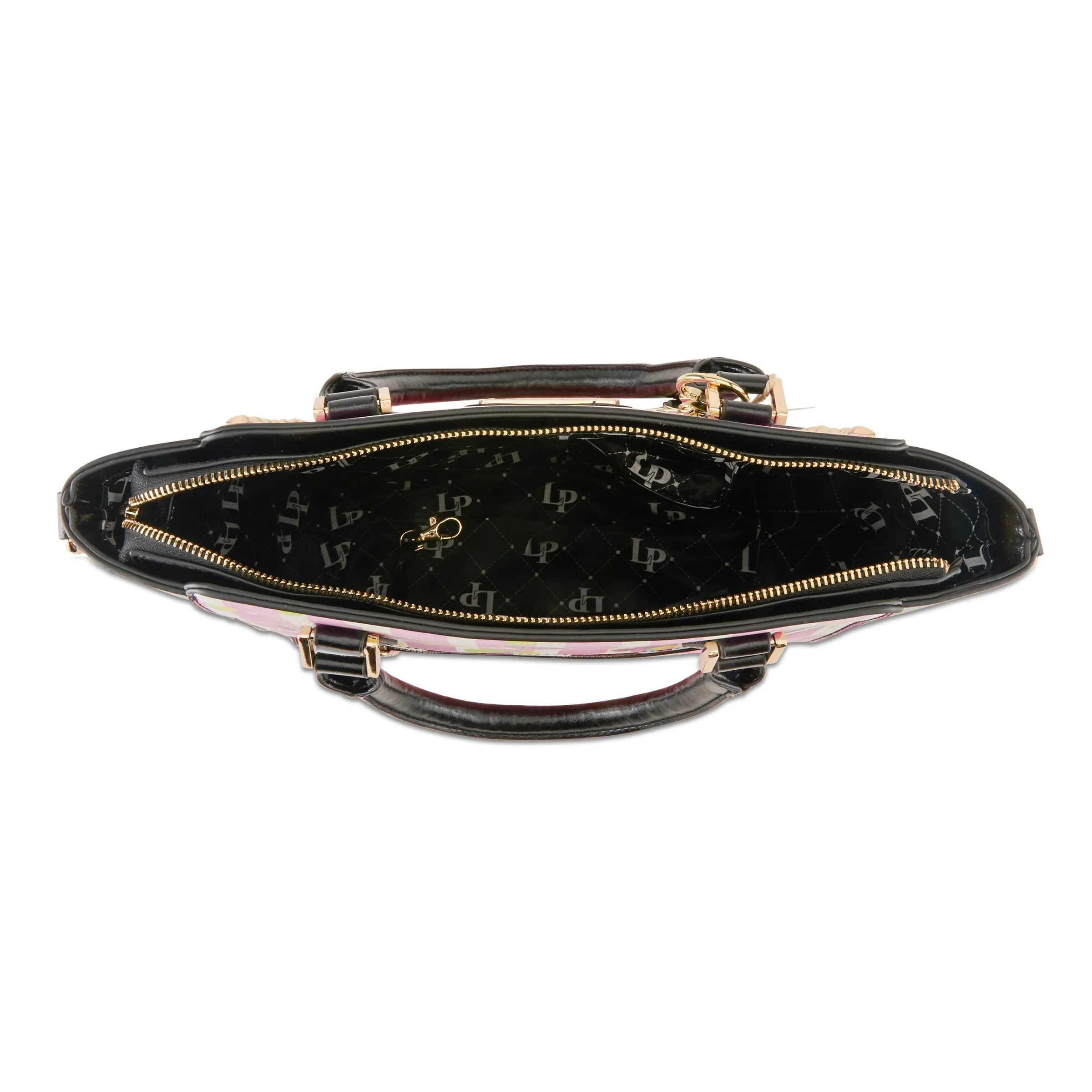 La Philipe Juicy Lips Handbag Satchel Women’s Pu Leather Pink Lp1022 18