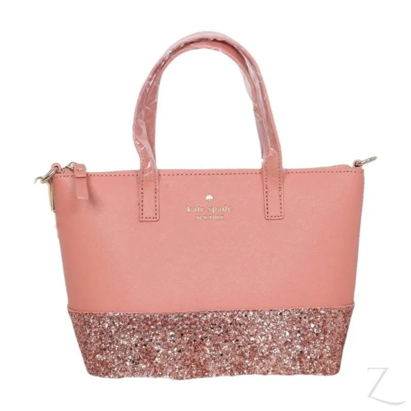 Ladies Super Strong Tote Bag | Glitter Bottom | "Lavu"