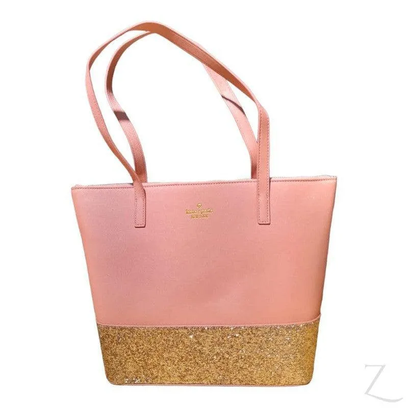 Ladies Super Strong Tote Bag | Glitter Bottom | "Lavu"