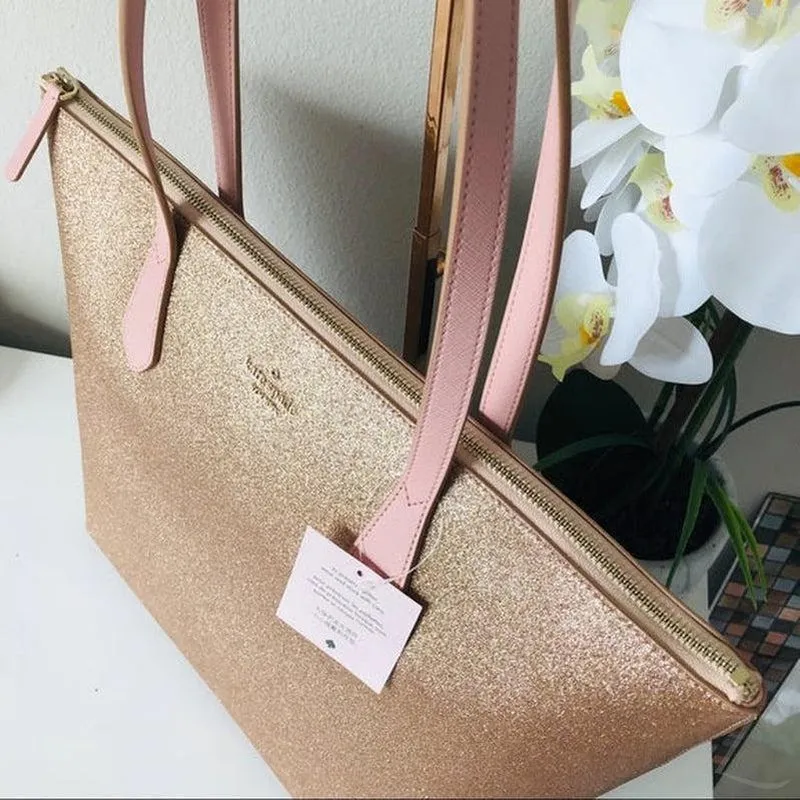 Ladies Super Strong Tote Bag | Glitter | "Lavu"