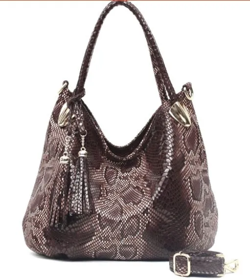 Lady Bags New Tassel Embossed  Cross Body Handbags