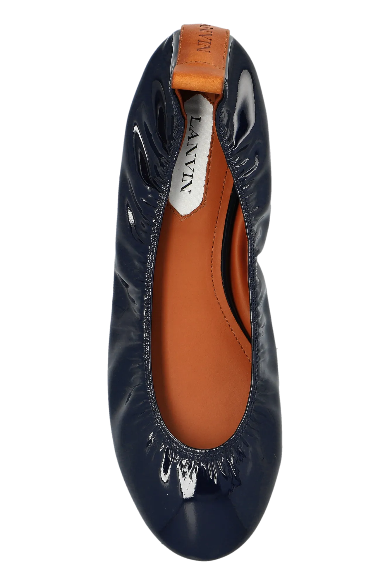 Lanvin Patent Leather Ballerinas