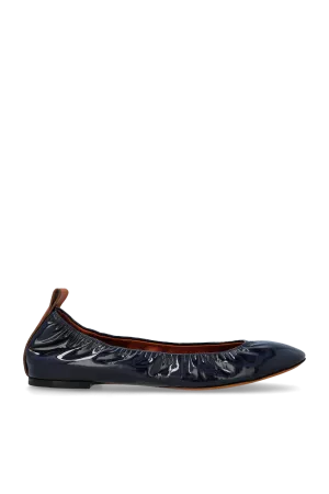 Lanvin Patent Leather Ballerinas