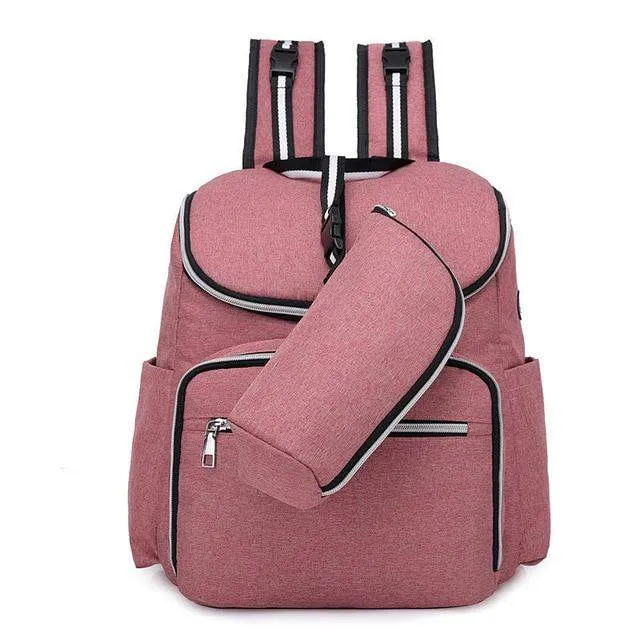 Large Capacity Diaper Bag Backpack