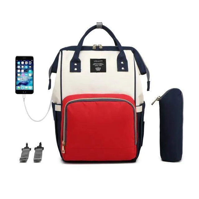 Large Capacity Diaper Bag Backpack