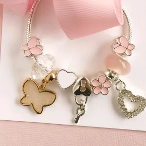 LAUREN HINKLEY BUTTERFLY CHARM BRACELET