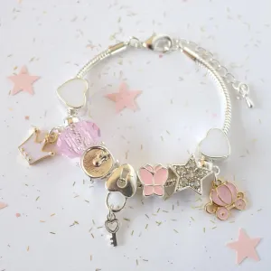 LAUREN HINKLEY CINDERELLA CHARM BRACELET