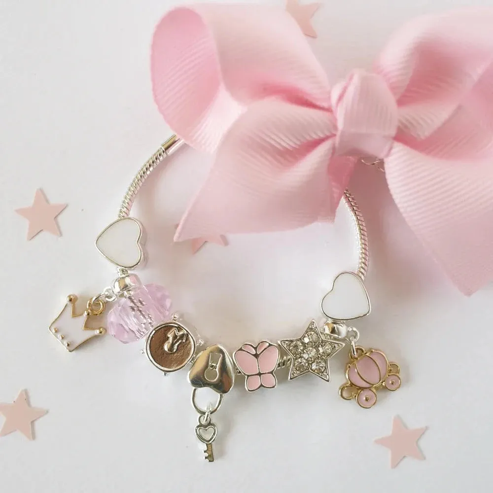 LAUREN HINKLEY CINDERELLA CHARM BRACELET