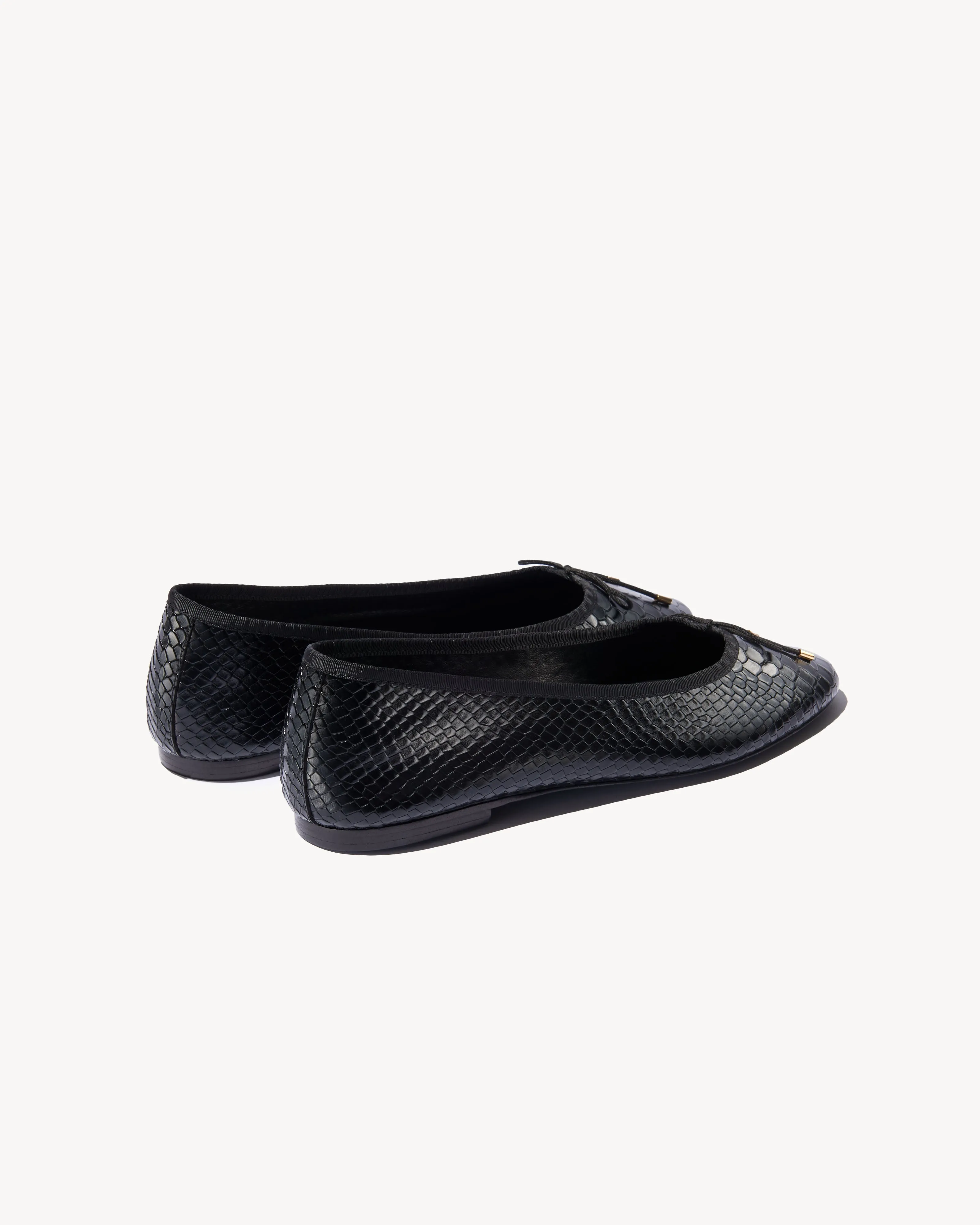 LEATHER BALLET FLAT