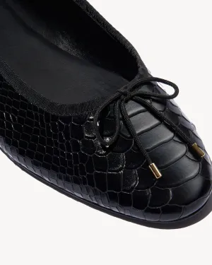 LEATHER BALLET FLAT
