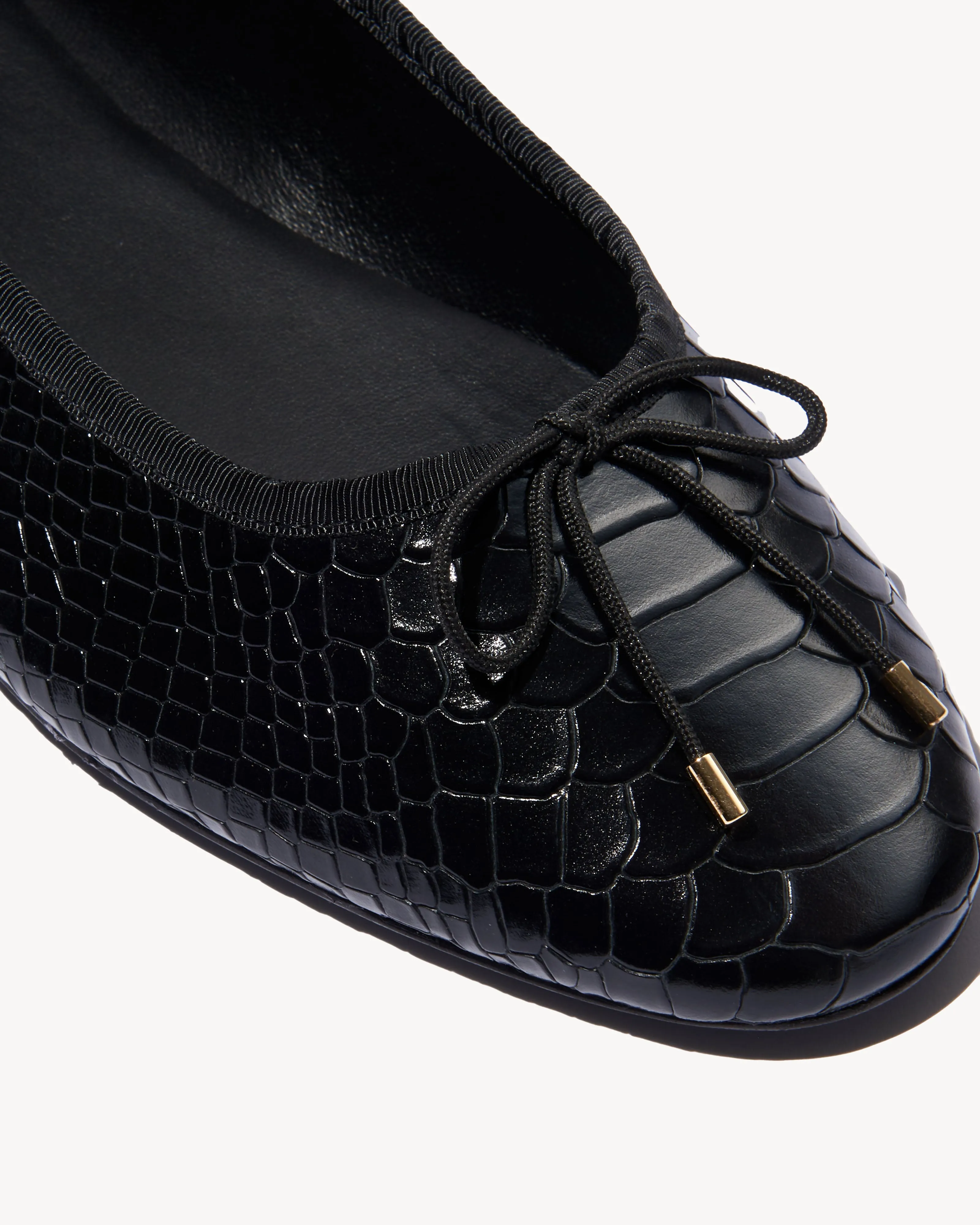 LEATHER BALLET FLAT