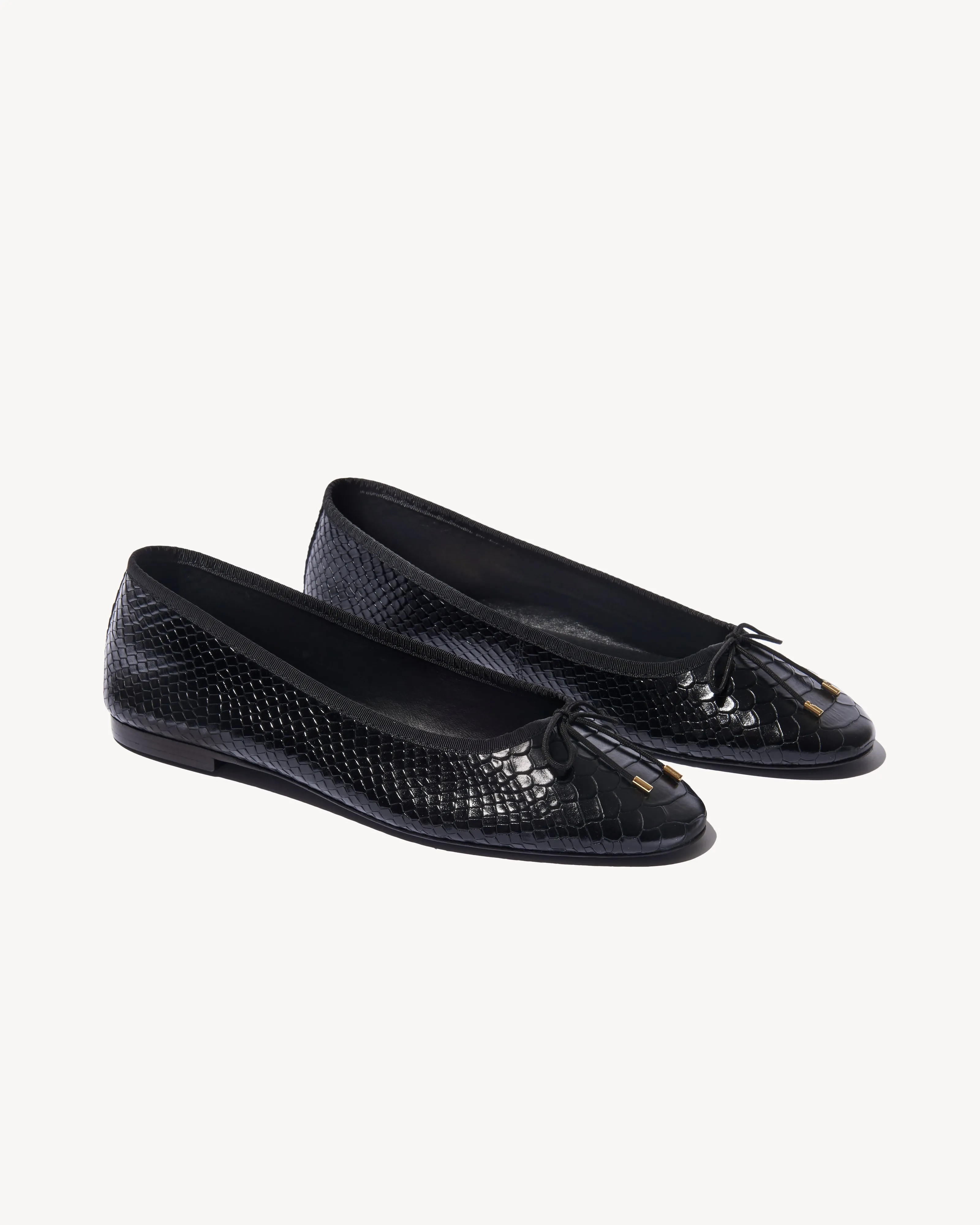 LEATHER BALLET FLAT