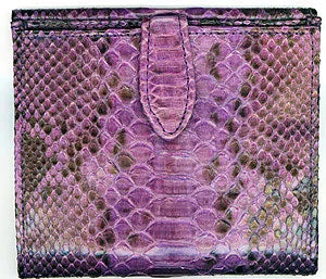 Leather Snakeskin Wallets - On Sale