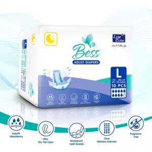 Lifeline Bess Night Adult Diaper (size M) 10's 46/1320/30