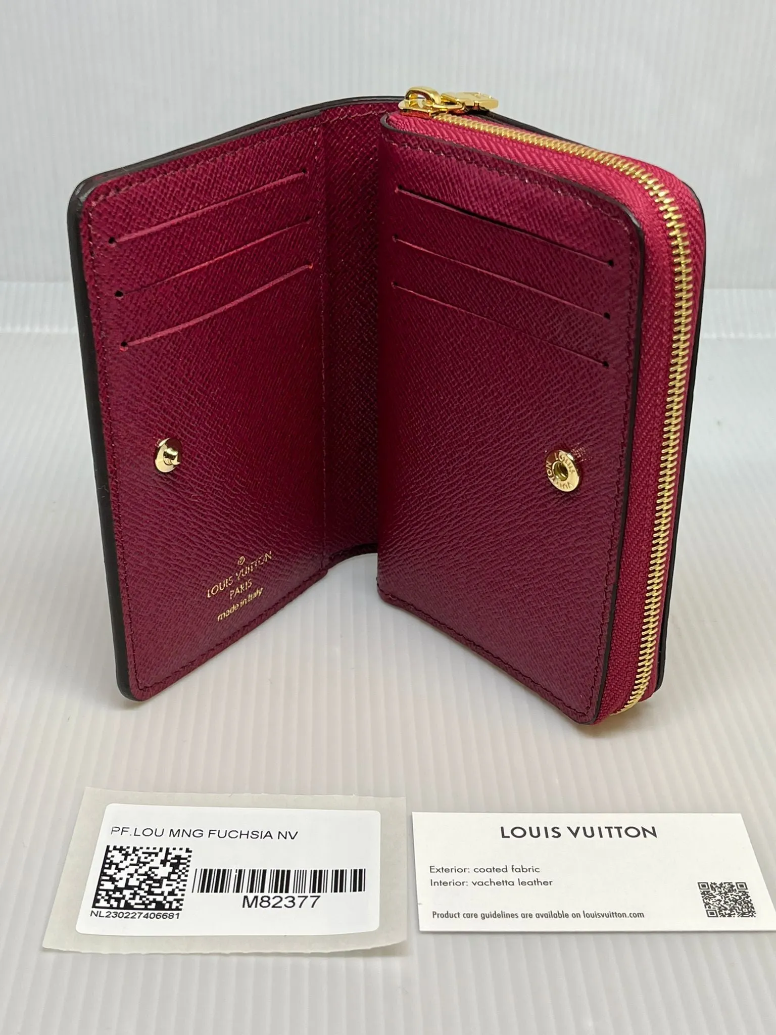 Lou Wallet Fuchsia