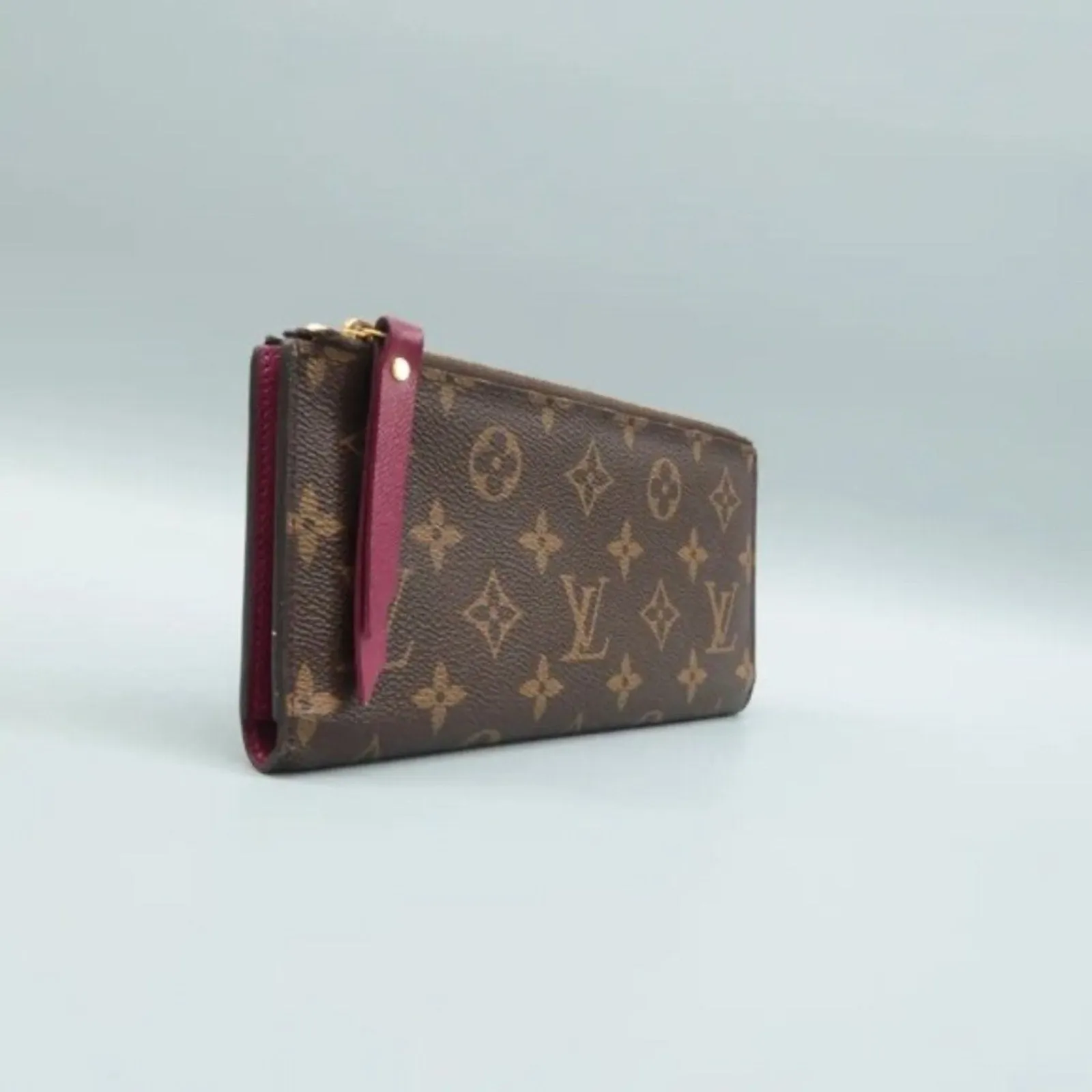 Louis Vuitton Adèle Brown Canvas Wallet