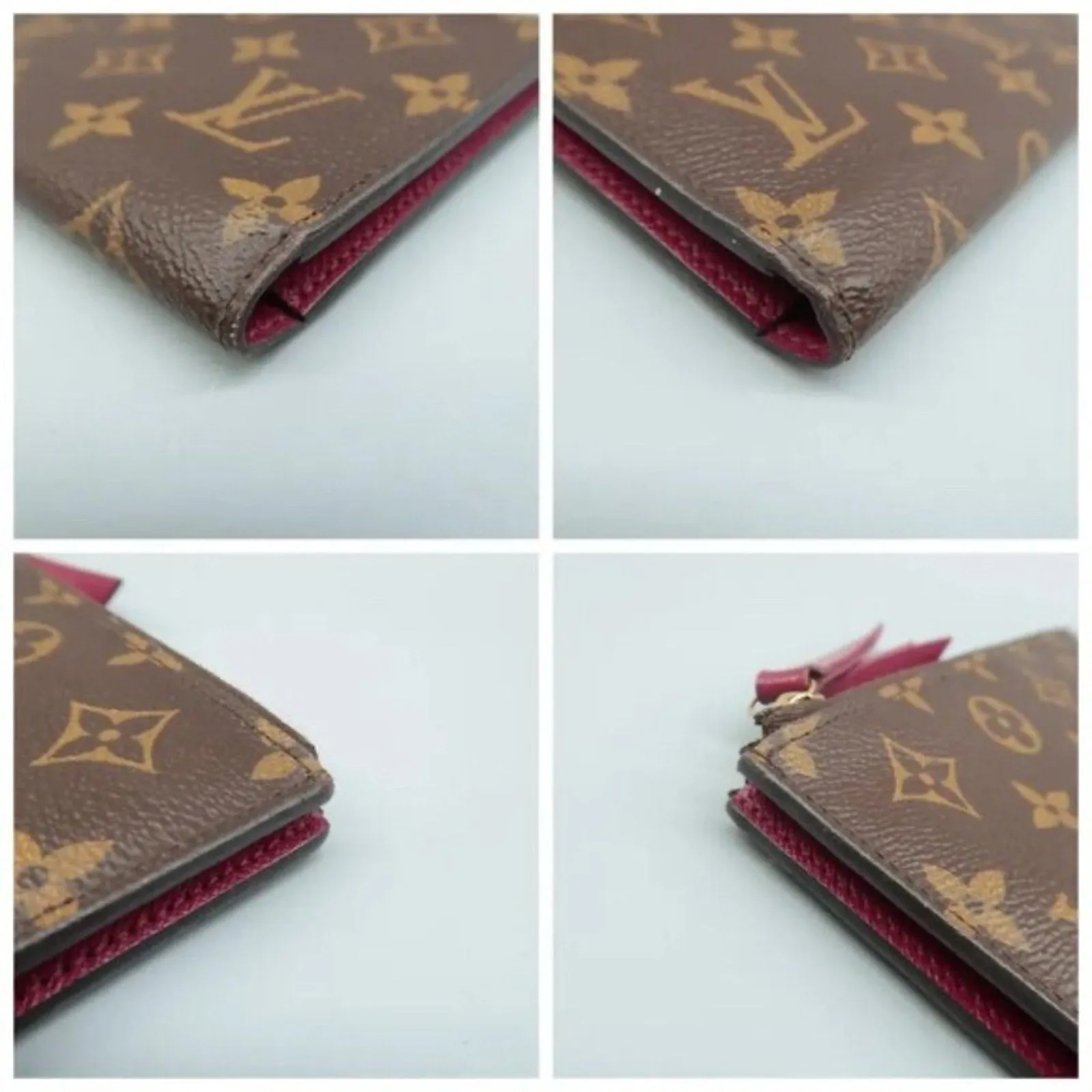 Louis Vuitton Adèle Brown Canvas Wallet