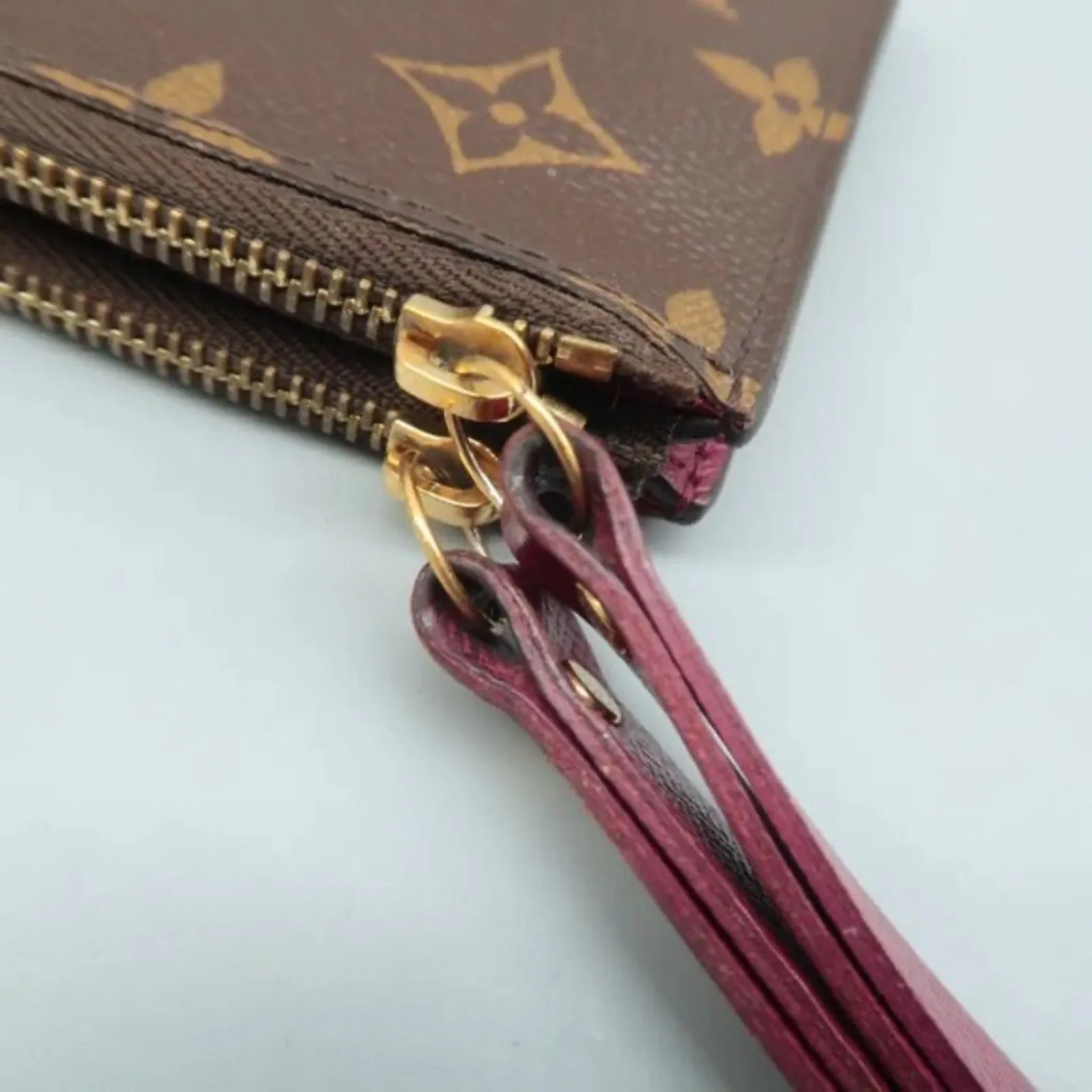 Louis Vuitton Adèle Brown Canvas Wallet