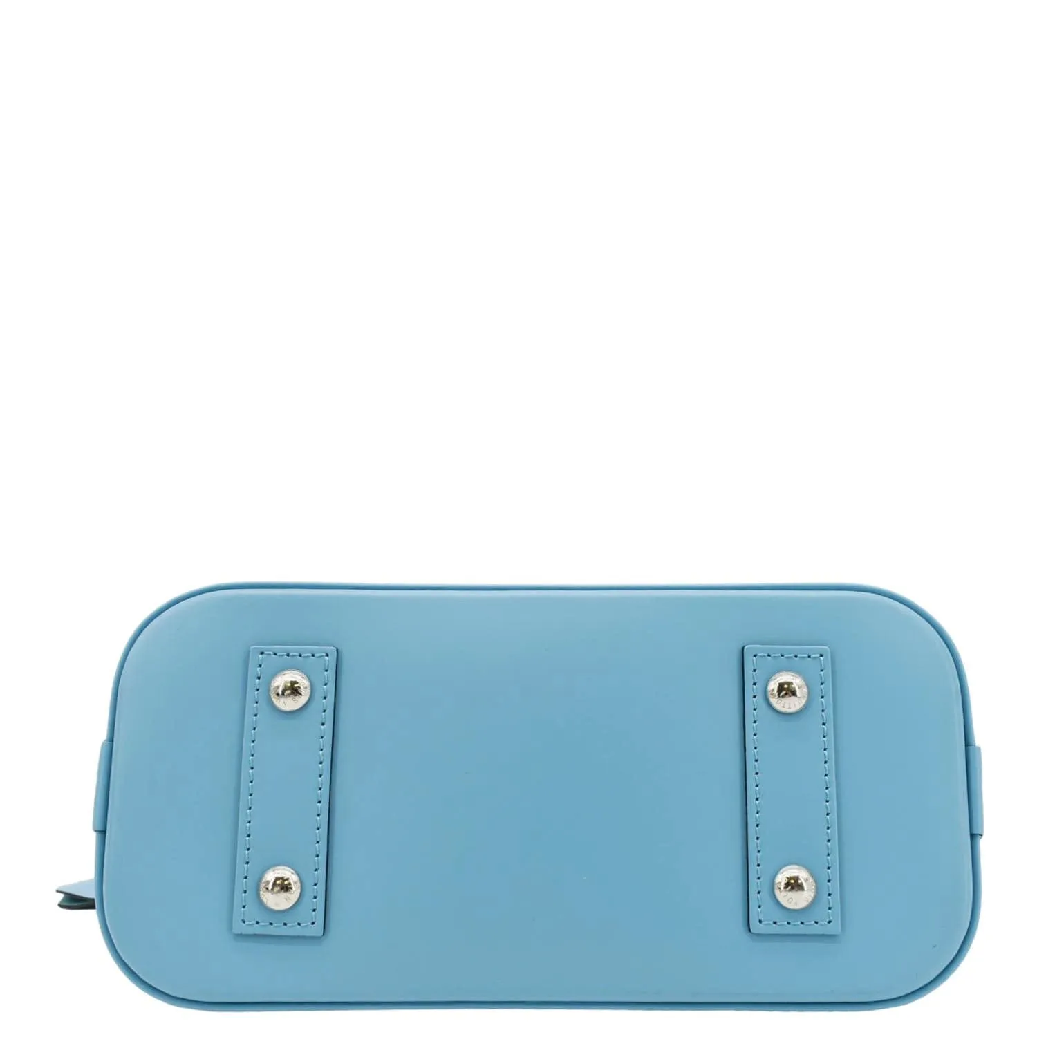 LOUIS VUITTON Alma BB Jacquard Epi Leather Crossbody Bag Light Blue