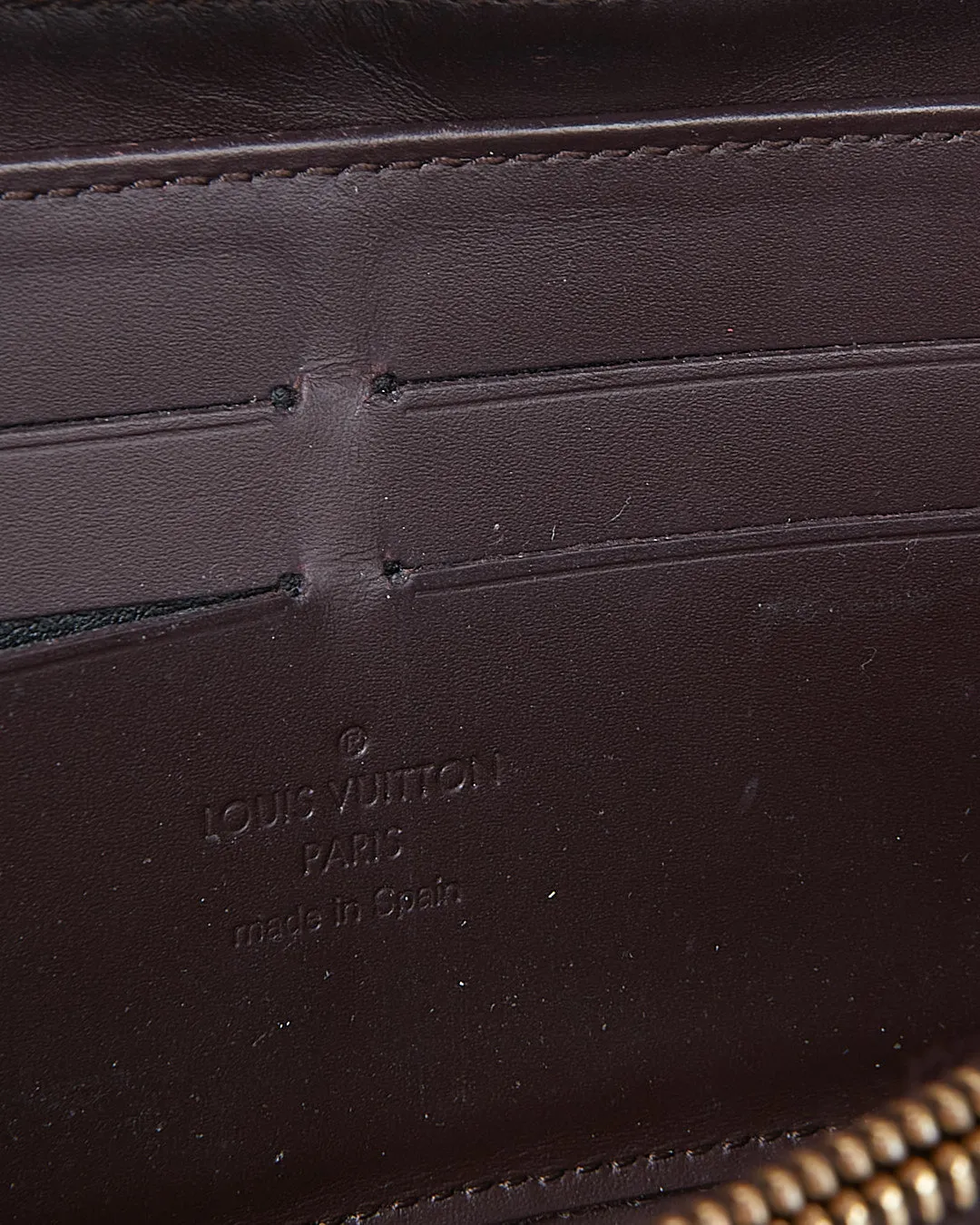 Louis Vuitton Amarante Purple Monogram Vernis Zippy Wallet