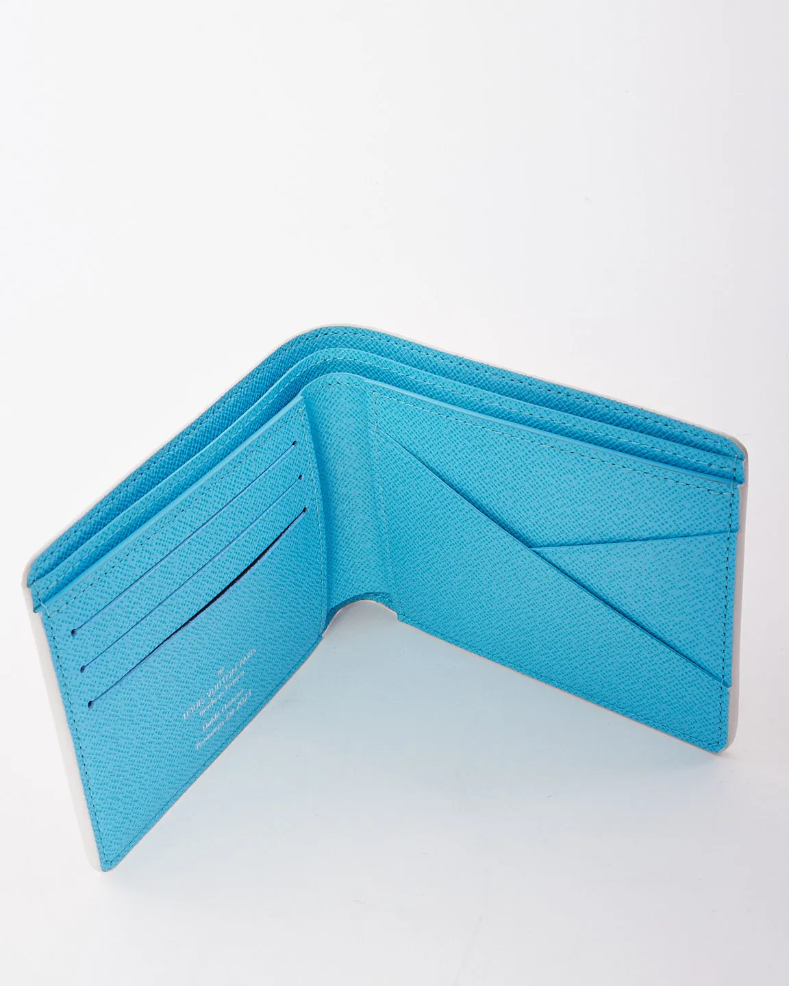 Louis Vuitton Blue Multi Monogram Comics Graffiti Wallet