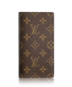 Louis Vuitton Brown R20503 Monogram Pocket Agenda Cover With 2022 Diary Insert - Hotstamped L.M