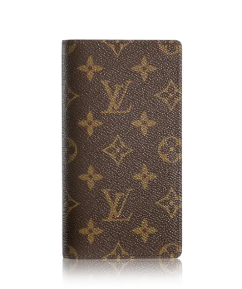 Louis Vuitton Brown R20503 Monogram Pocket Agenda Cover With 2022 Diary Insert - Hotstamped L.M