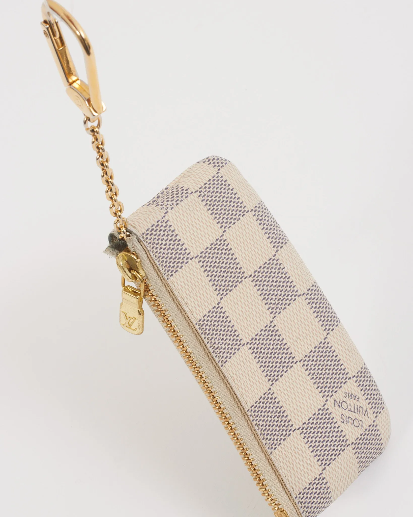 Louis Vuitton Damier Azur Canvas Key Pouch