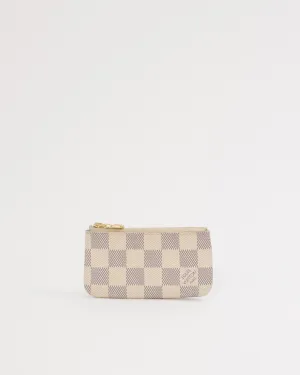Louis Vuitton Damier Azur Canvas Key Pouch
