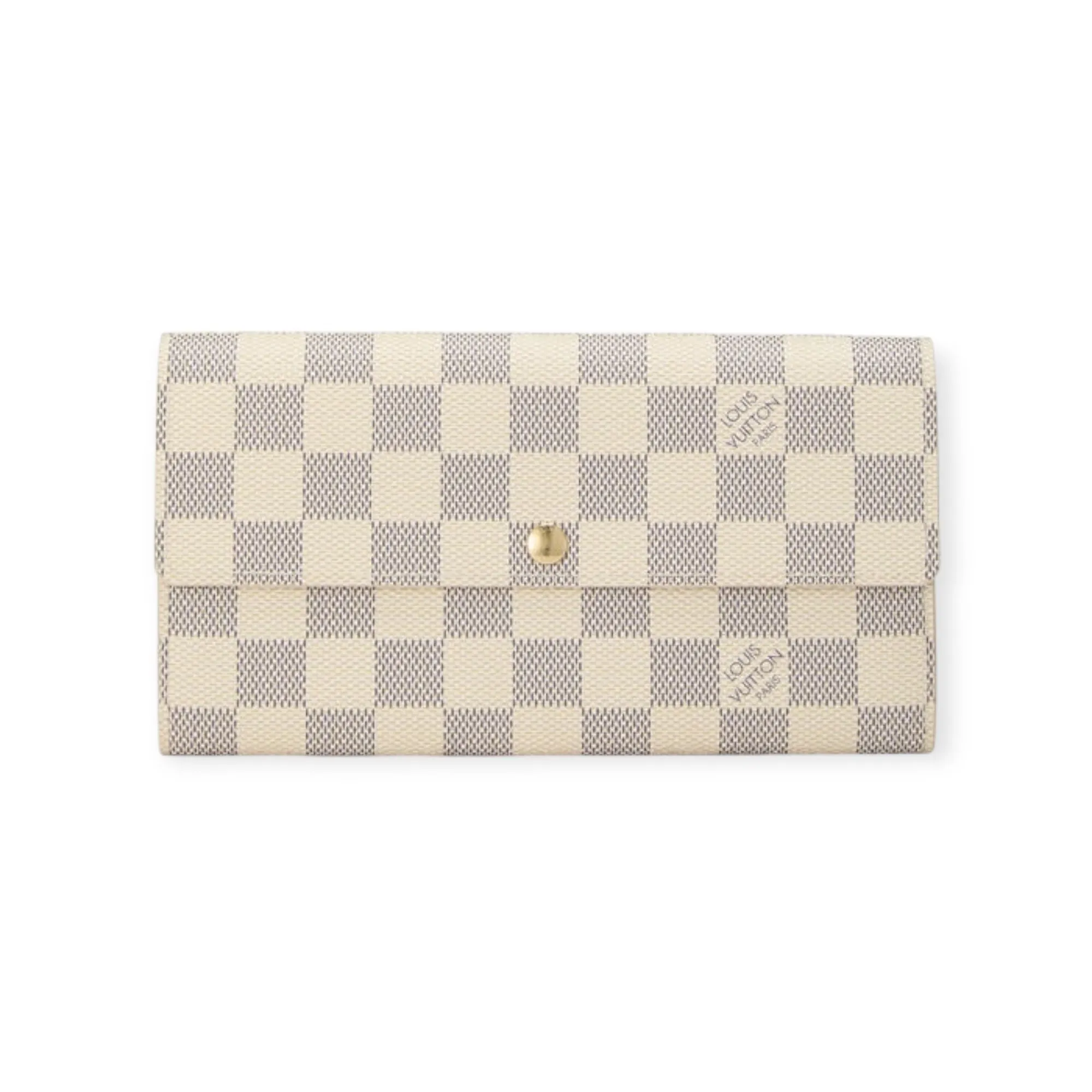 Louis Vuitton Damier Azur Canvas Sarah Wallet