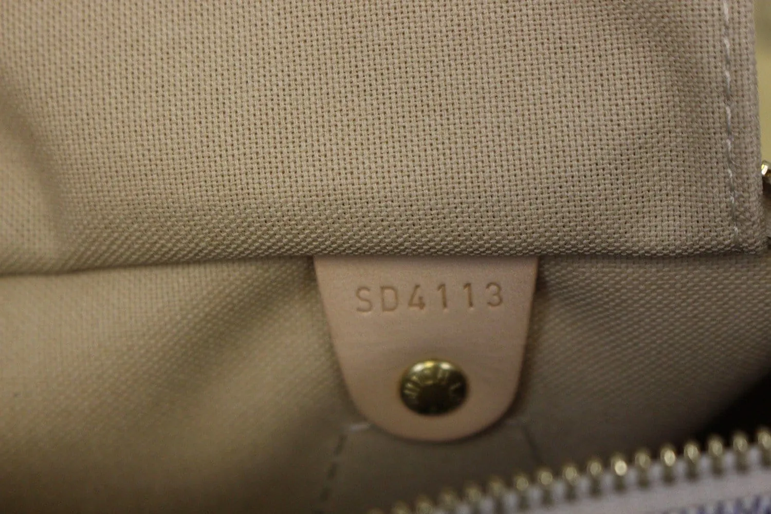 LOUIS VUITTON Damier Azur Speedy 25 Satchel Bag
