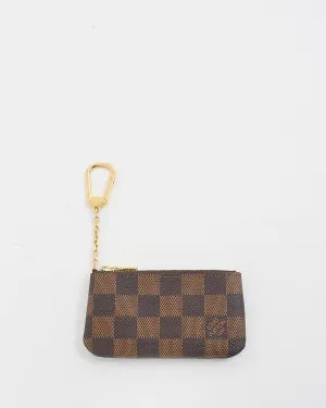 Louis Vuitton Damier Ebene Canvas Key Pouch